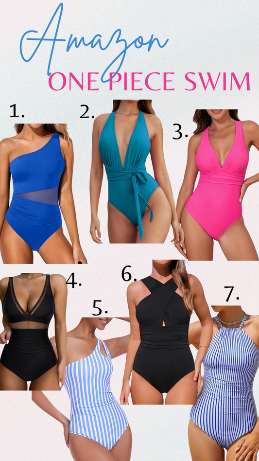 Amazon's Best One Piece Swimwear