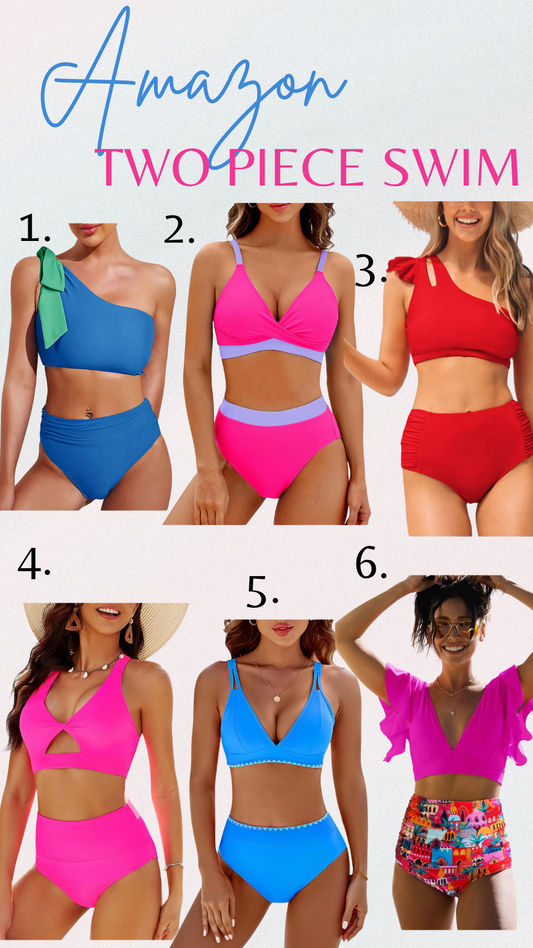 Amazon's Best Two Piece Swimwear