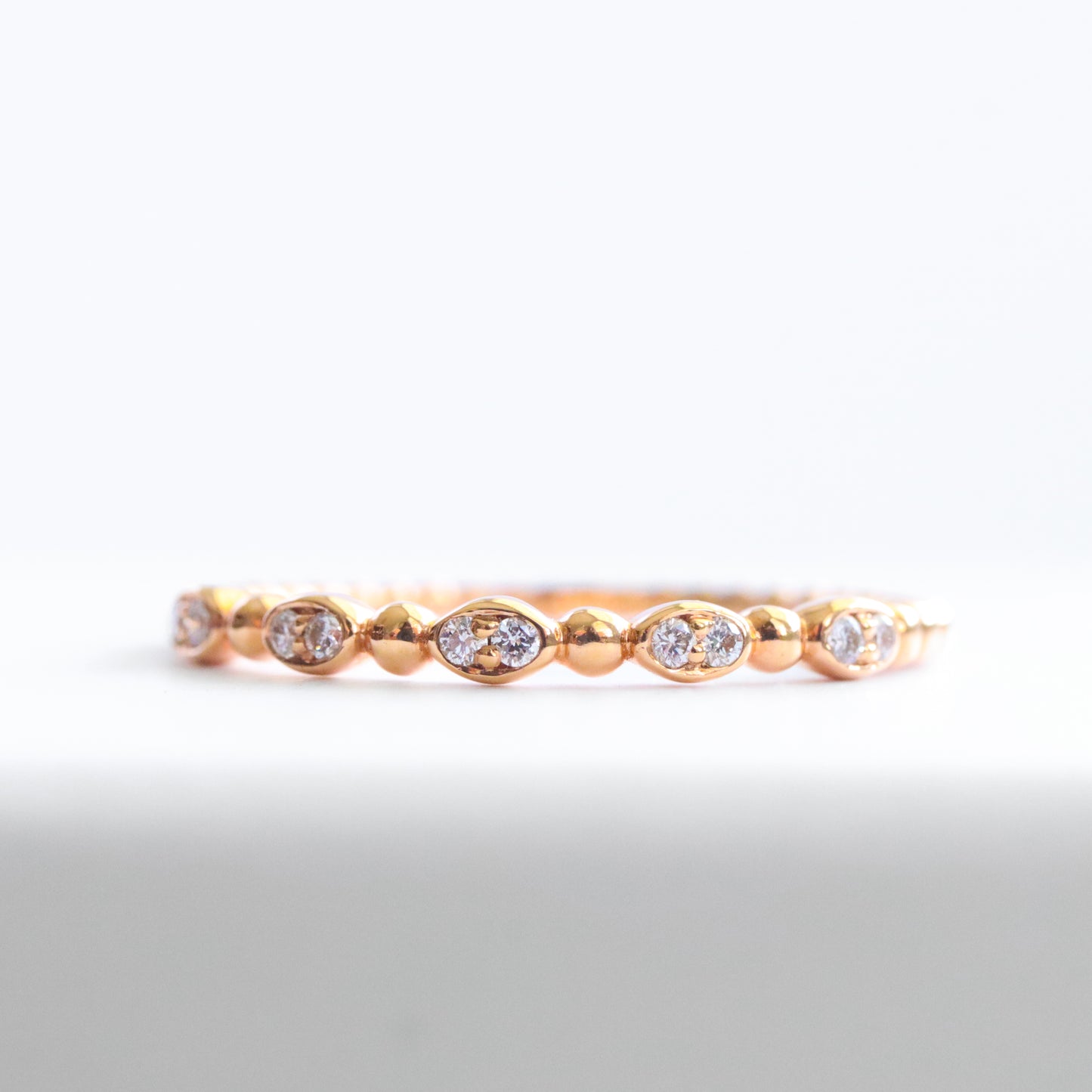18k Gold Stacking Rings