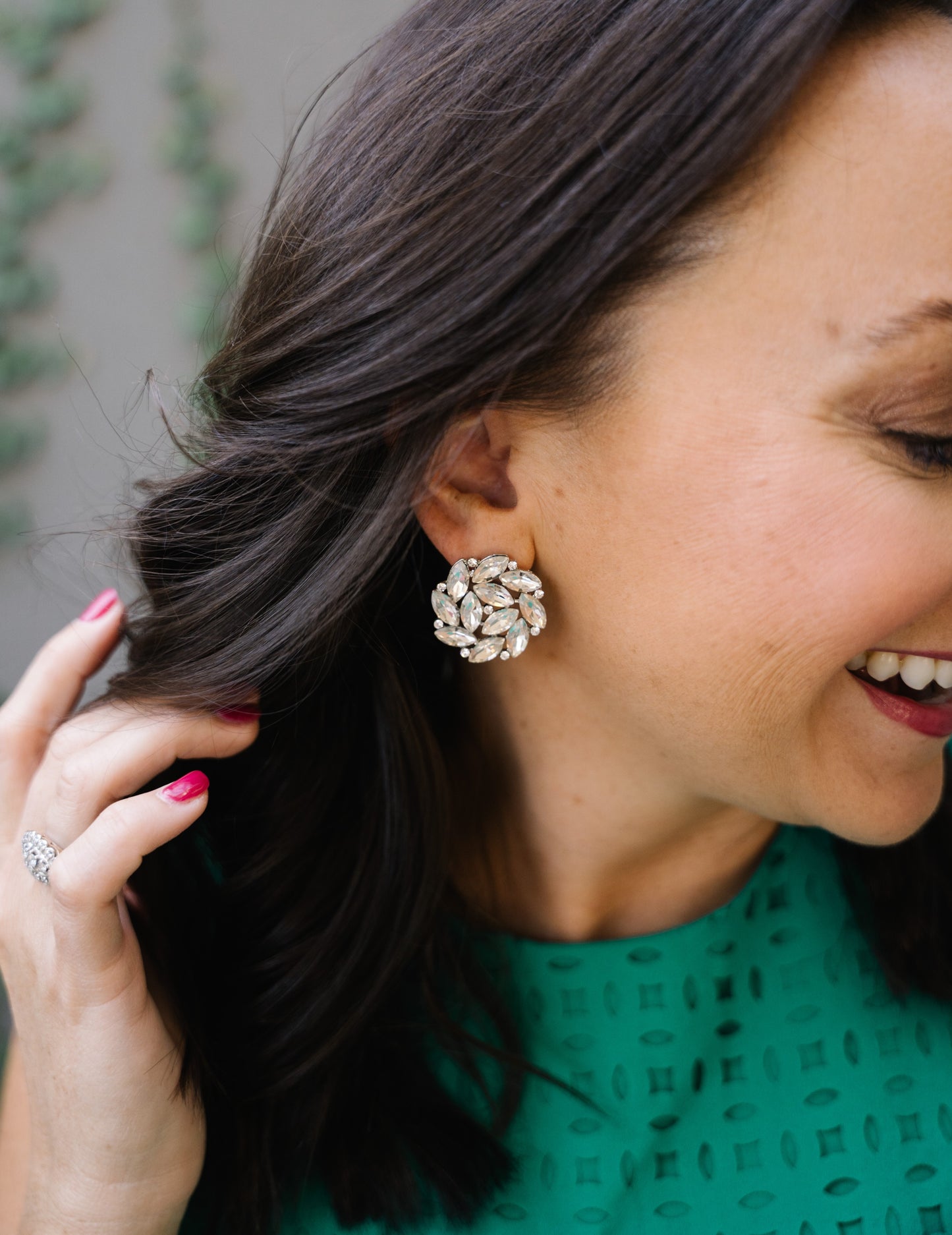 Lilly Silver Studs
