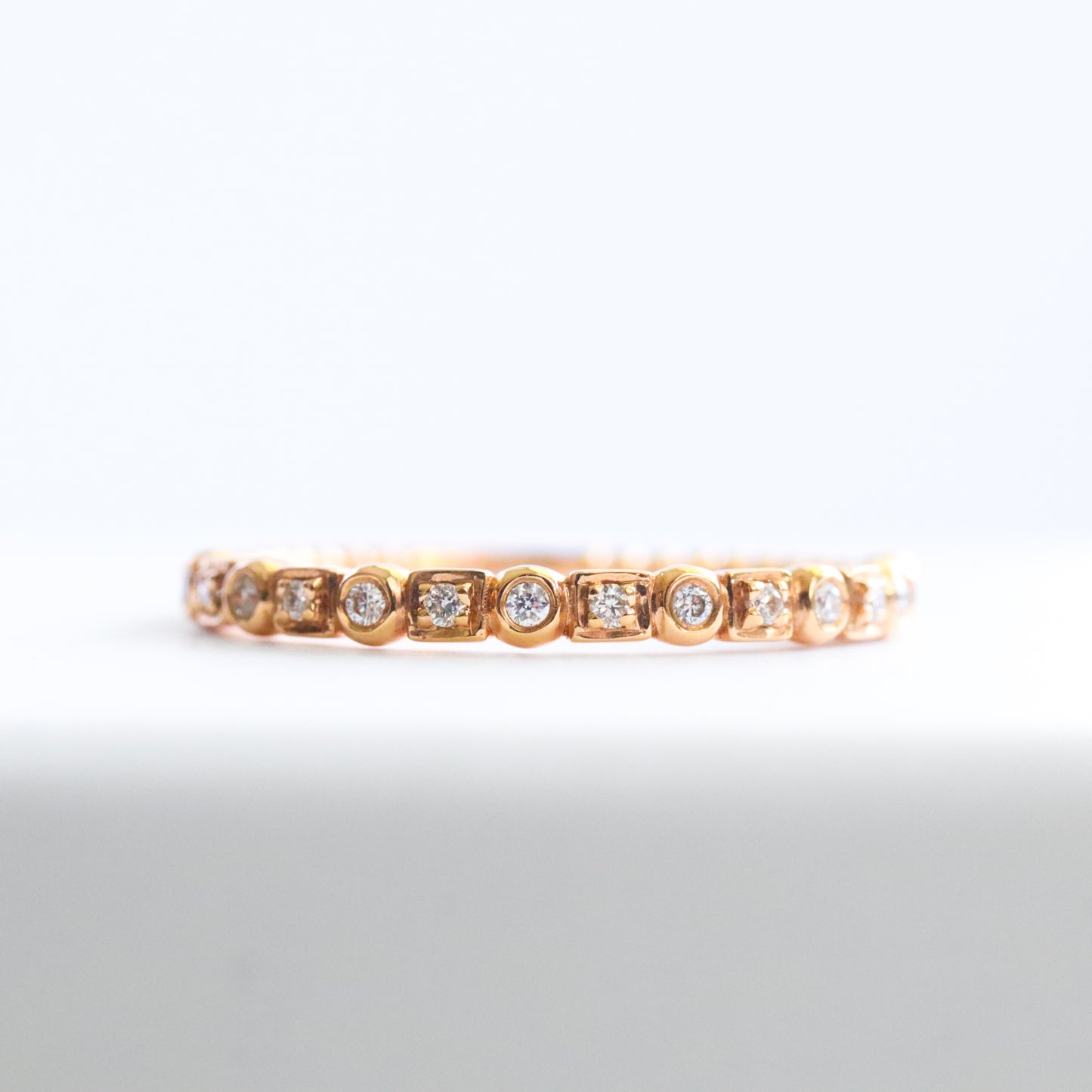 18k Gold Stacking Rings