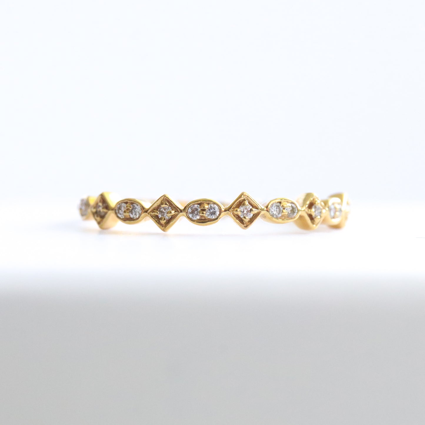 18k Gold Stacking Rings