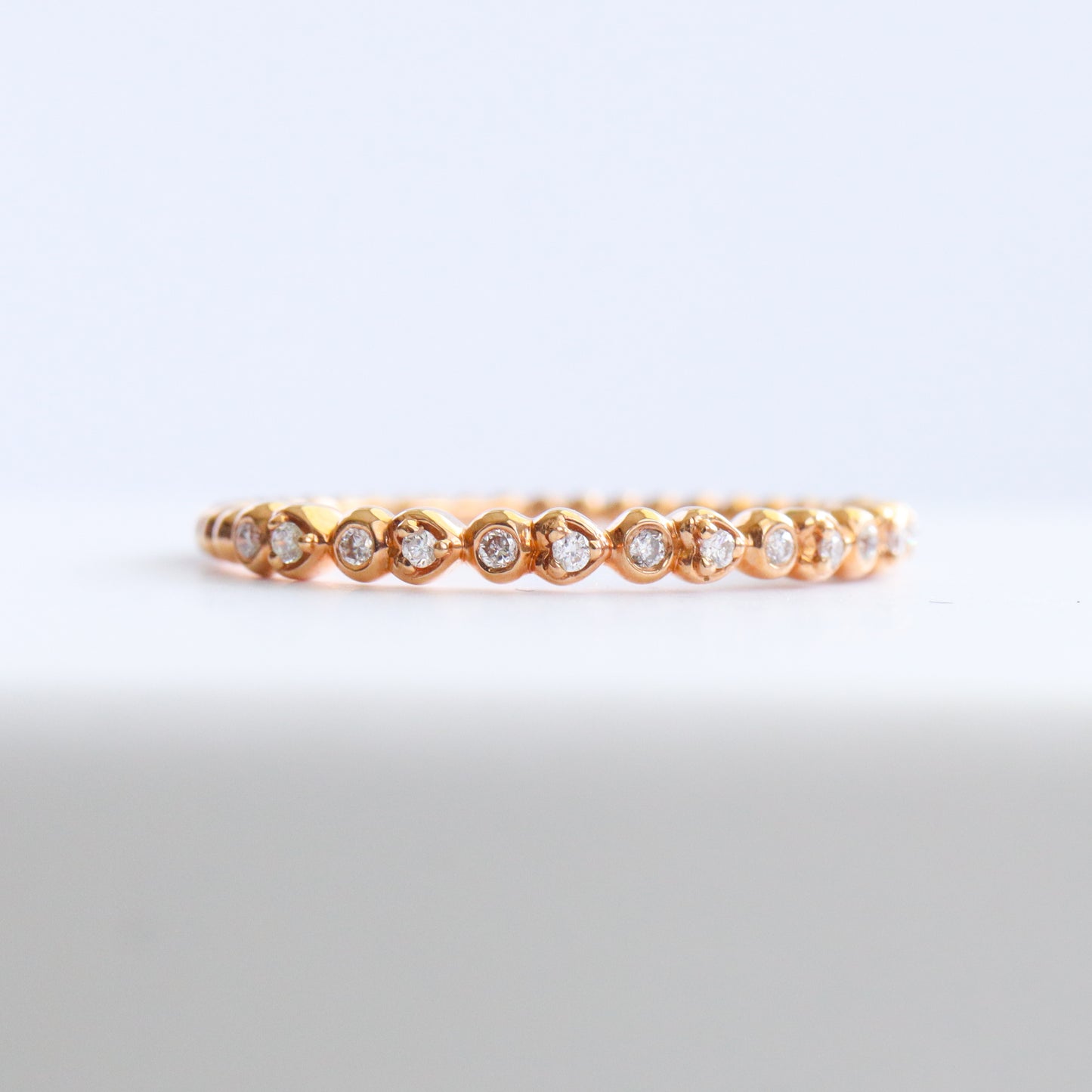 18k Gold Stacking Rings