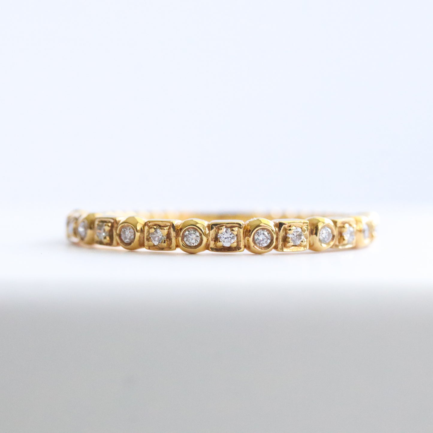 18k Gold Stacking Rings