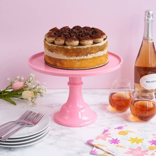 Melamine Cake Stand - Bubblegum
