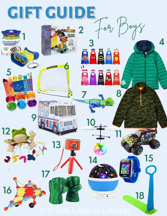 Holiday Gift Guide for Boys