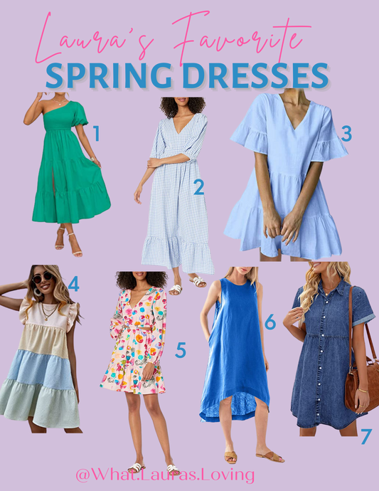 Seven Must Have Dresses for Spring