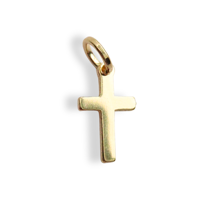 18k Gold Filled Mini Cross Pendant