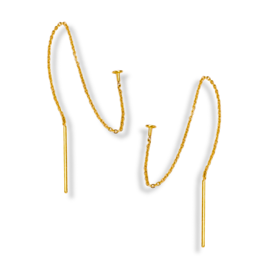 Gold Filled Threader Earrings