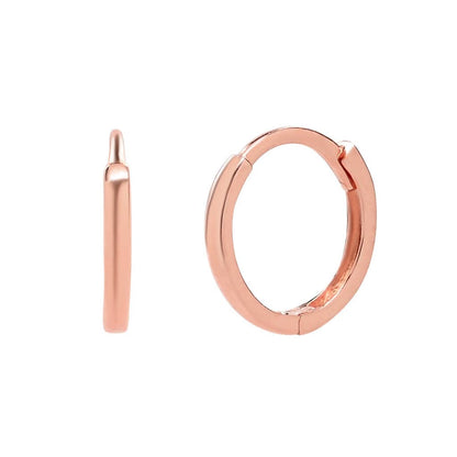 14k Solid Gold Petite Huggies