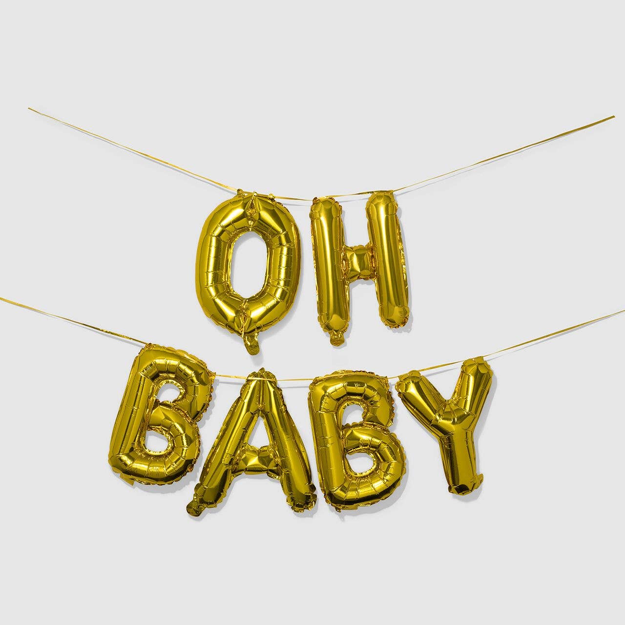 Balloon Banner - Oh Baby